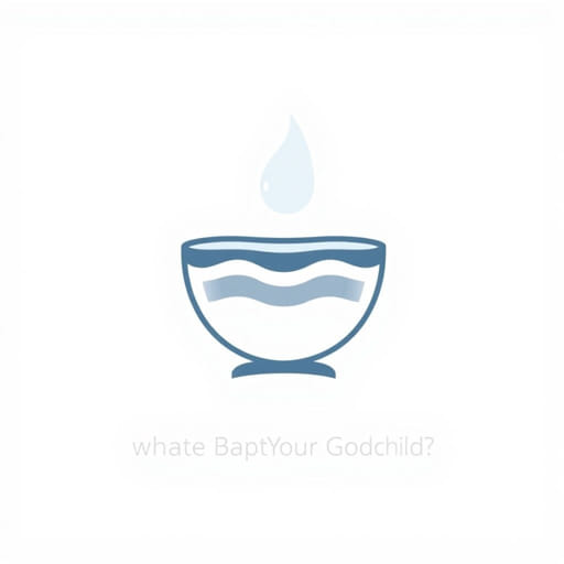 Why Is It Important For Your Godchild To Be Baptised