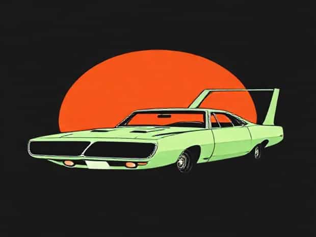 A 1970 Plymouth Superbird
