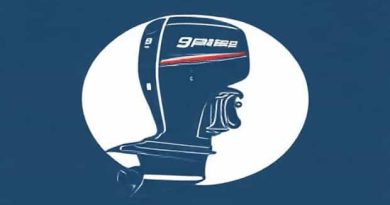 A 90 Horsepower Outboard Motor