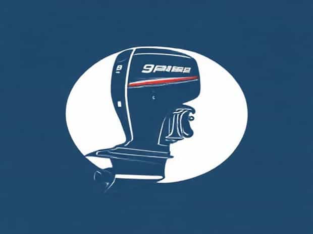 A 90 Horsepower Outboard Motor