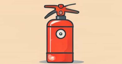 A Dry Powder Fire Extinguisher