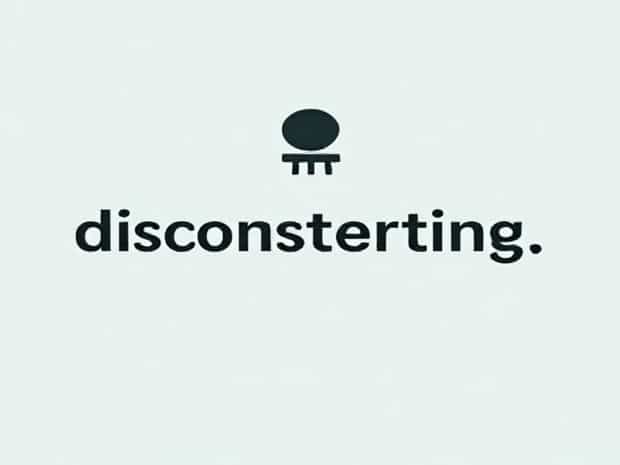 A Sentence With The Word Disconcerting