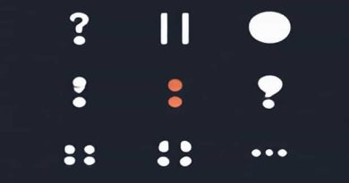 About Punctuation Marks In English