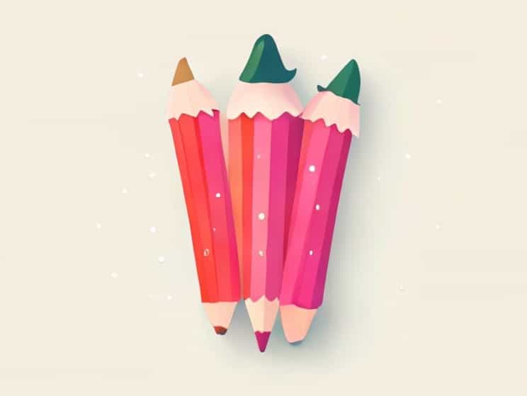 Bebeto Fizzy Strawberry Pencils