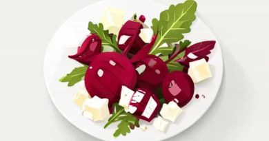 Beetroot And Feta Salad With Balsamic