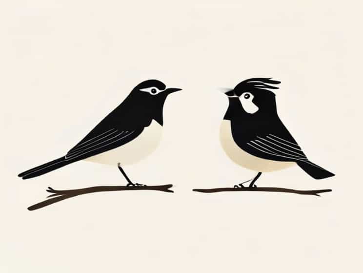 Bohemian Waxwing Vs Cedar Waxwing