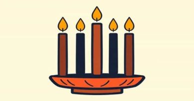 Candle Holder For Kwanzaa