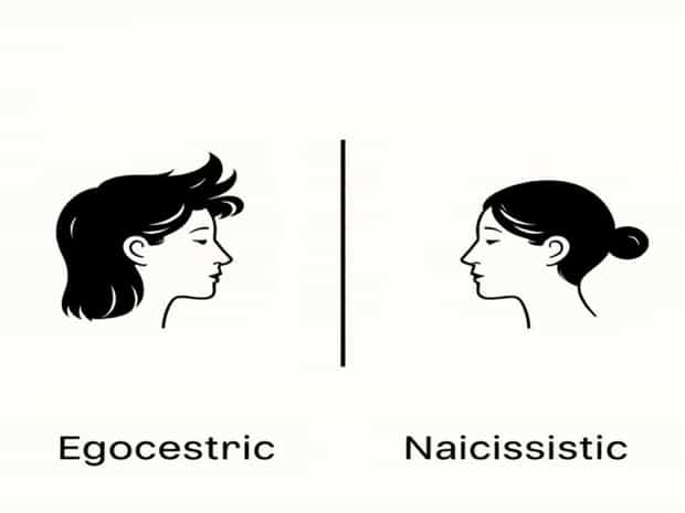 Difference Between Egocentric And Narcissistic
