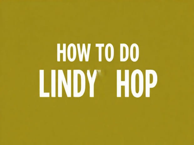 How To Do Lindy Hop
