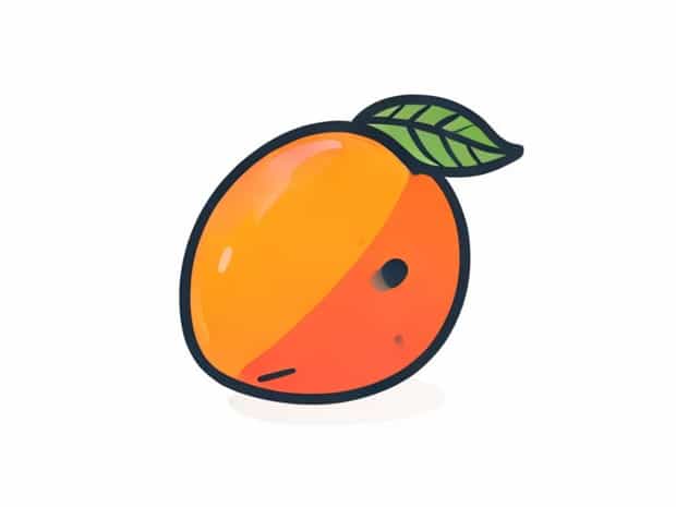 How To Drawing Mango