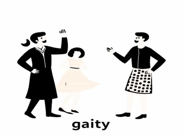 Meaning Of Gaiety In English