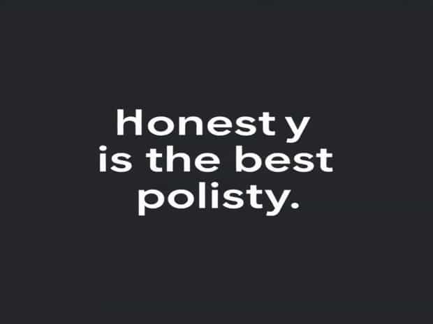 Meaning Of Honesty Is The Best Policy