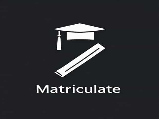 Meaning Of Matriculate In Gujarati