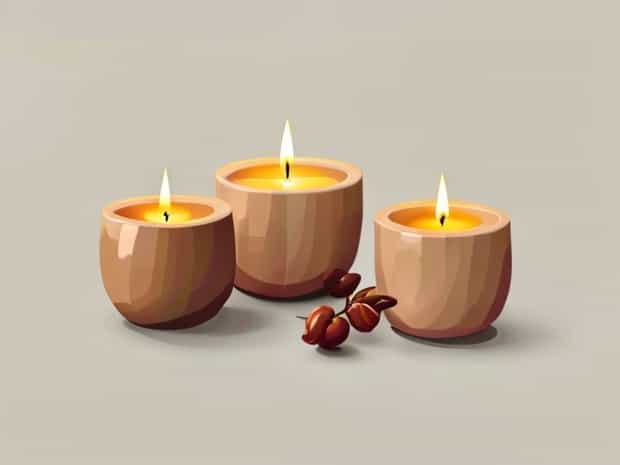 Mole Hollow Bayberry Candles