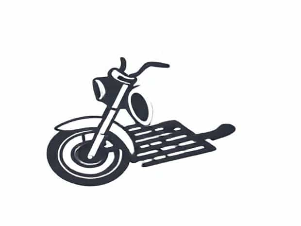 Motorcycle Floorboard Heel Rest