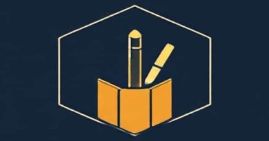 Multifunctional Hexagonal Pen Box