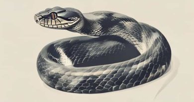 A Picture Of A Cottonmouth Snake