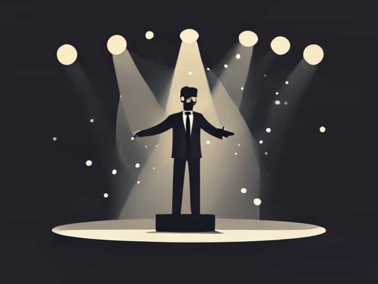 Entertainer Accepting A Dodgy Role On Stage