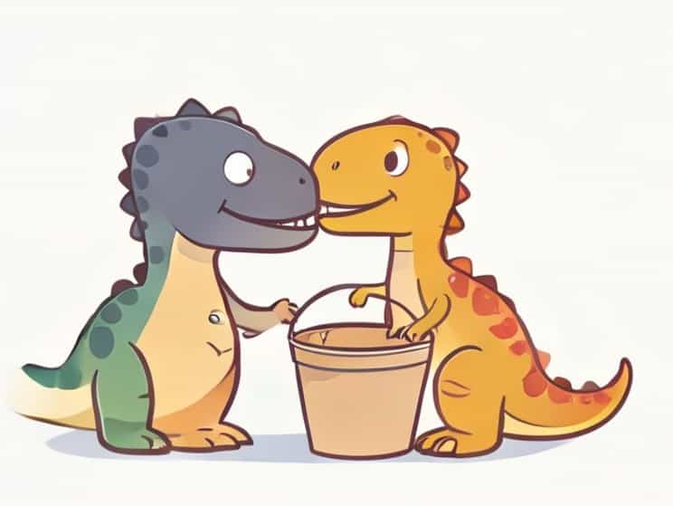 Harry And His Bucketful Of Dinosaurs Kisscartoon