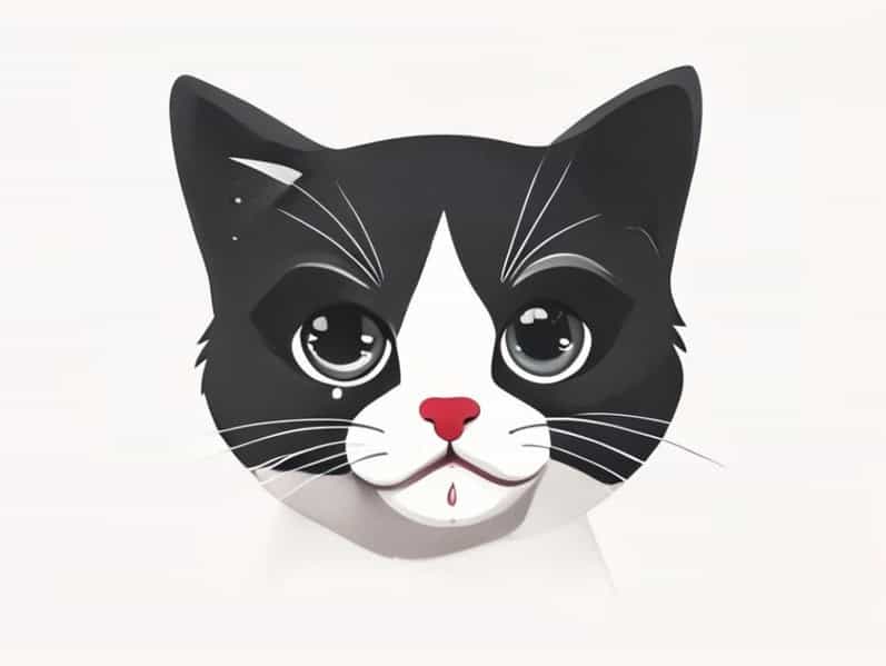 Kitten Has Snotty Nose And Eyes