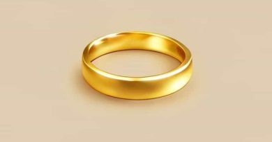 Left Crumby Gold Ring At Repairs