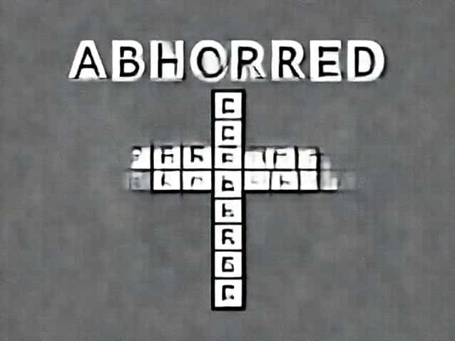 Abhorred Cross Country Event Crossword Clue