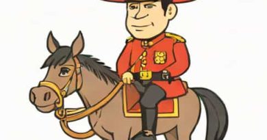 Canadian Mountie From Rocky And Bullwinkle