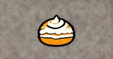 Dutch Profiterole Filled With Whipped Cream