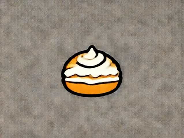 Dutch Profiterole Filled With Whipped Cream