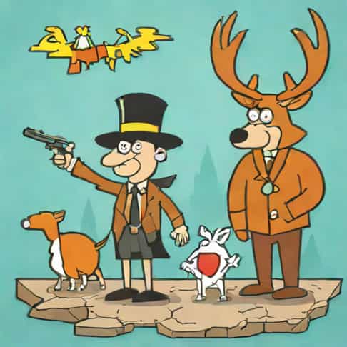 Fractured Fairy Tales Rocky And Bullwinkle