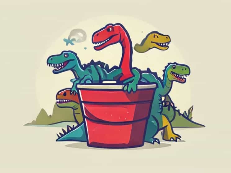 Harry And His Bucketful Of Dinosaurs Goal