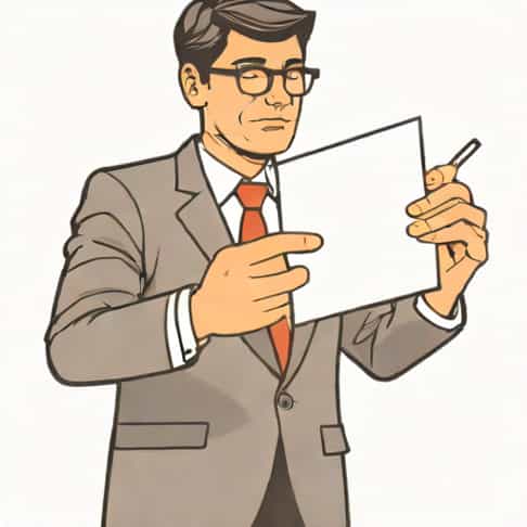 Jackie An Accountant Distributes A Handbill