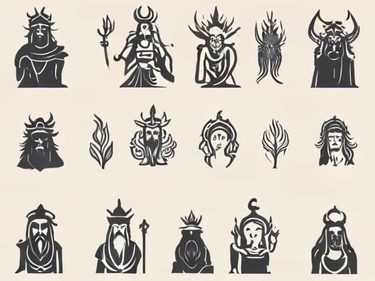 List Of Gods And Goddesses And Their Powers