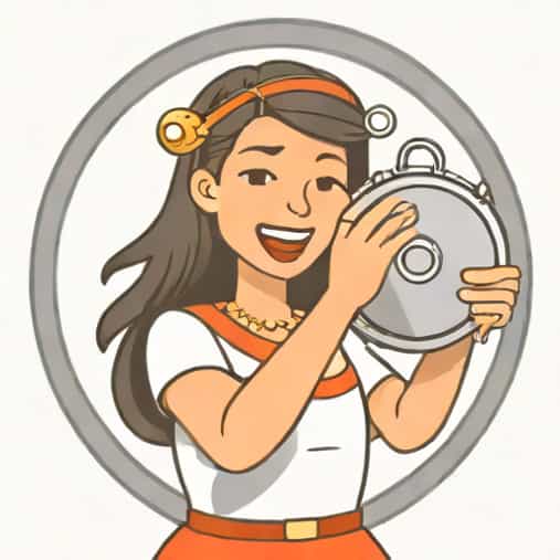 She Played Tambourine With A Silver Jingle