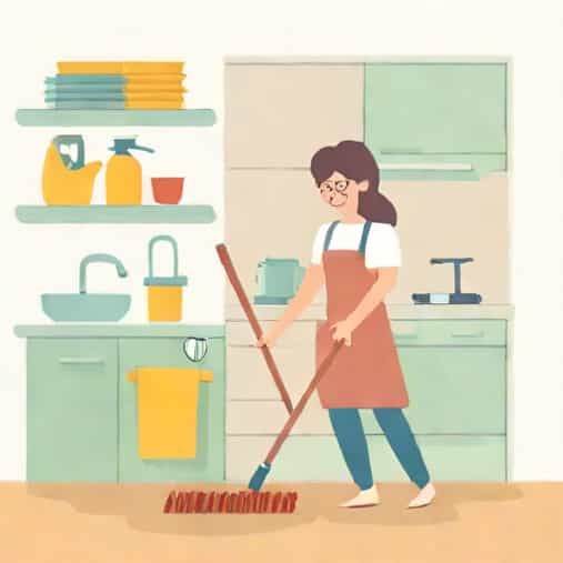 Sheena Does The Housework In Passive Voice