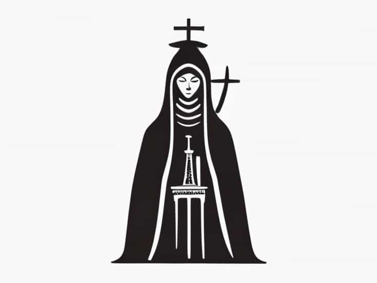 The Sainted Patroness Of The City Of Paris