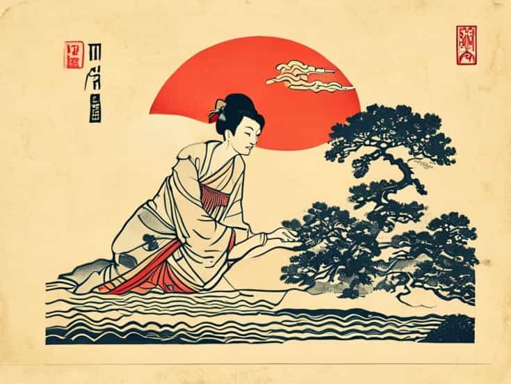 Ukiyo E Printmaking Is A Japanese Style Of