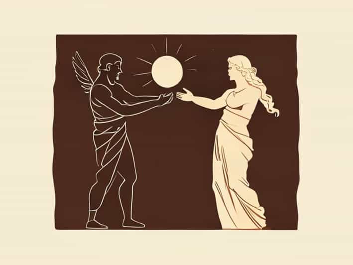 Vulcan Presenting Arms To Venus For Aeneas