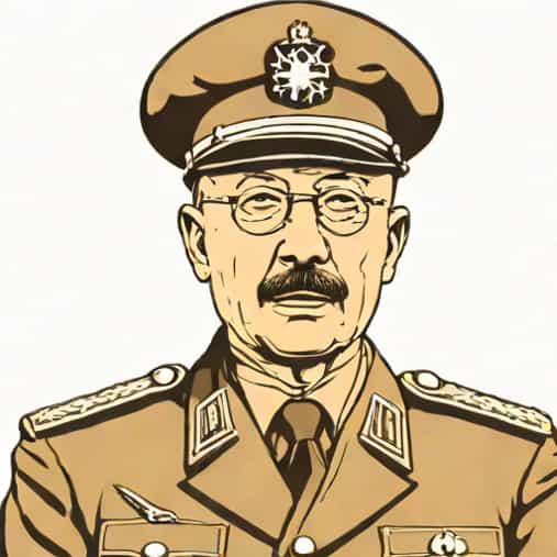 A Picture Of Heinrich Himmler
