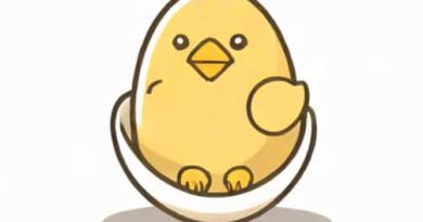 Chick Pipped On Bottom Of Egg