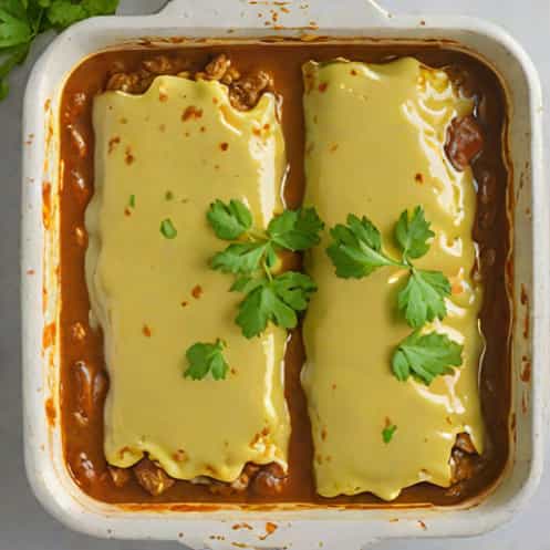 Green Chile Chicken Enchiladas