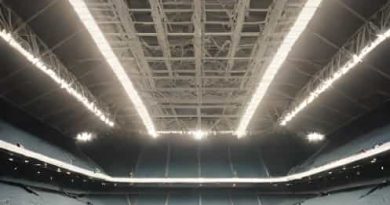 High Velocity Ducting Stadium