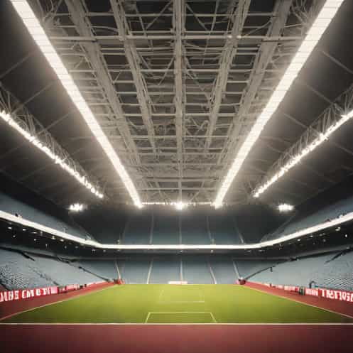 High Velocity Ducting Stadium