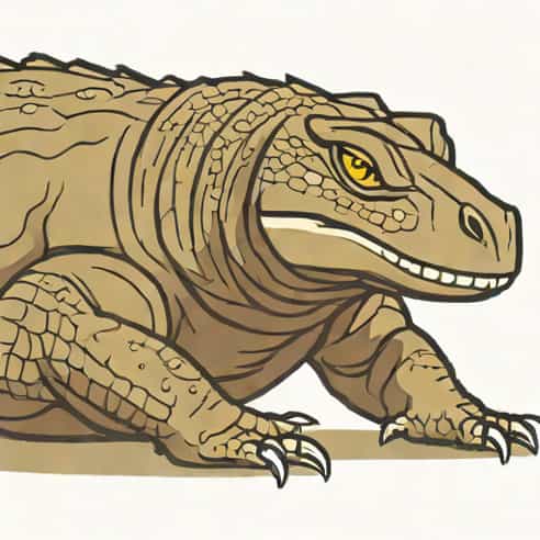 Komodo Dragons Are Terrifying