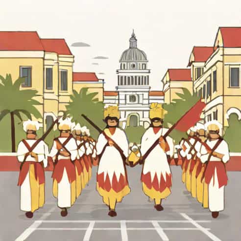 La Naval De Manila Procession
