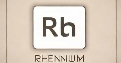 Latin Name Of Rhenium Element