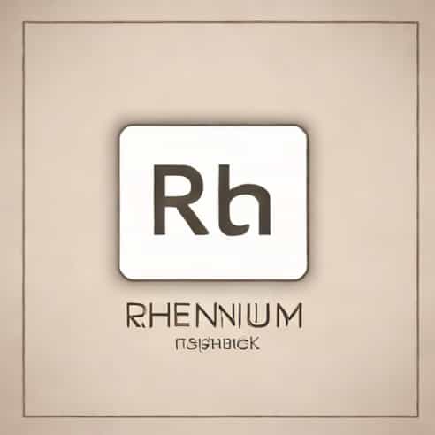 Latin Name Of Rhenium Element