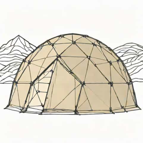 North Face Geodesic Dome Tent