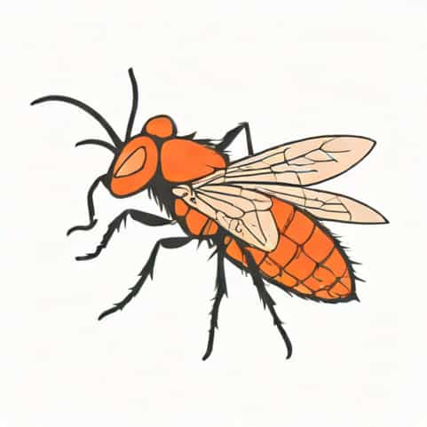 Resting Position Of Anopheles