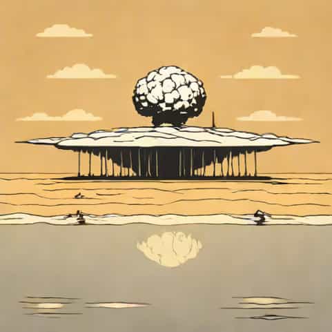 The Bikini Atoll Nuclear Test